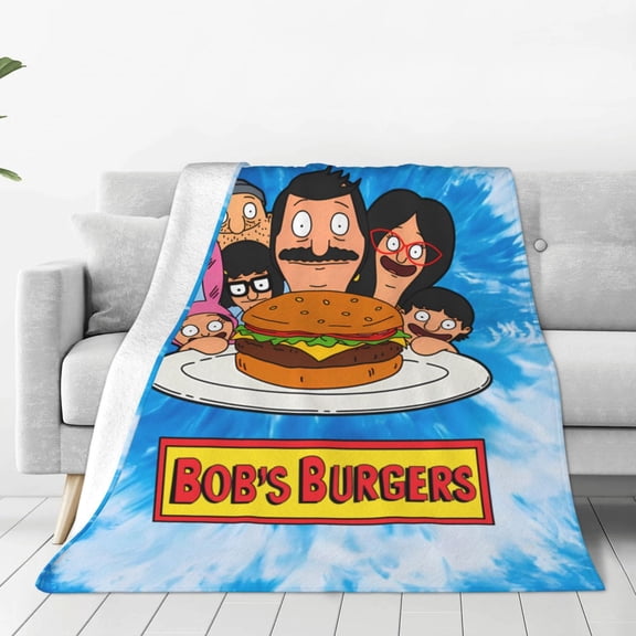 Bob'S Burgers Throw Blanket Couch Bed Sofa Soft Lightweight Warm Cozy Flannel Fleece Bed Blanket For Kids Adults Gift Multiple Sizes Available 40"X30"