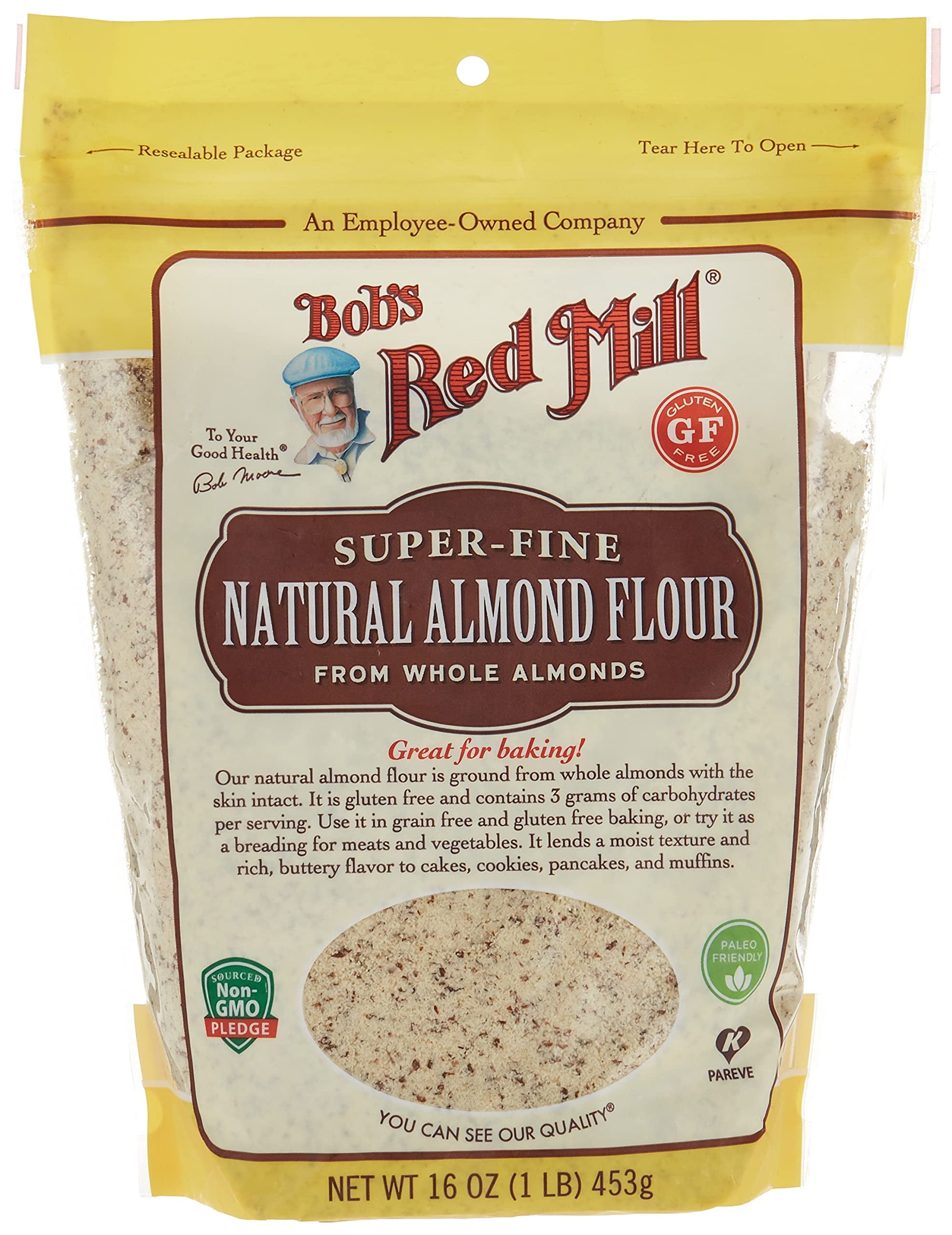 Bob,S Red Mill, Almond Flour, GlutenFree, 16 Oz