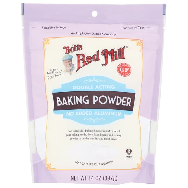 Bob's Red Mill, Gluten Free, Double Acting Baking Powder, 14 oz Plastic Pouch