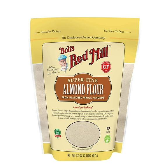 Bob,S Red Mill Flour Almond Blanched Size 32 Oz,(Pack - 4)