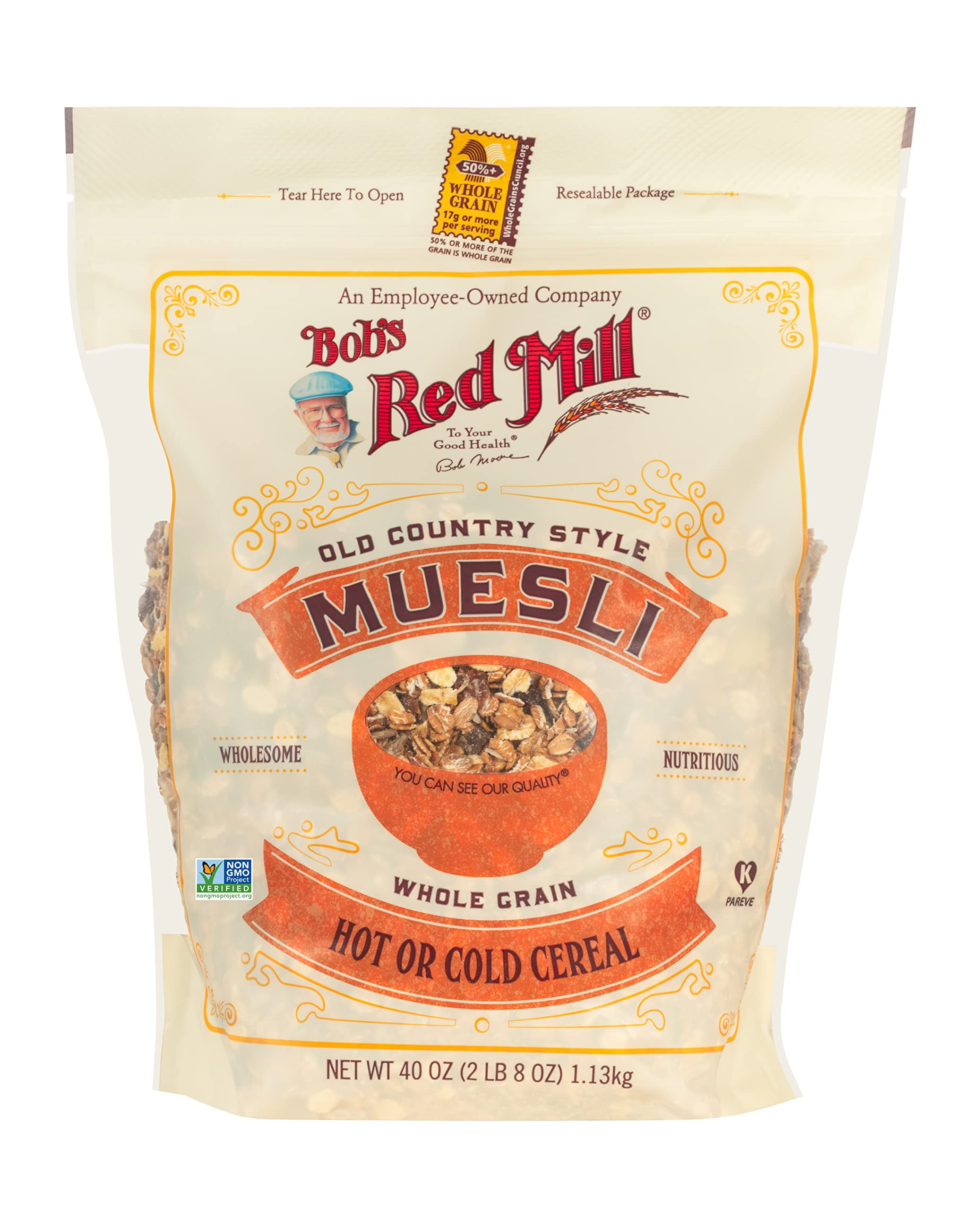 Bob,S Red Mill Old Country Style Muesli, 40Ounce (Pack Of 1)