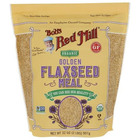 Bob’S Red Mill Organic Golden Flaxseed Meal, 32 Oz
