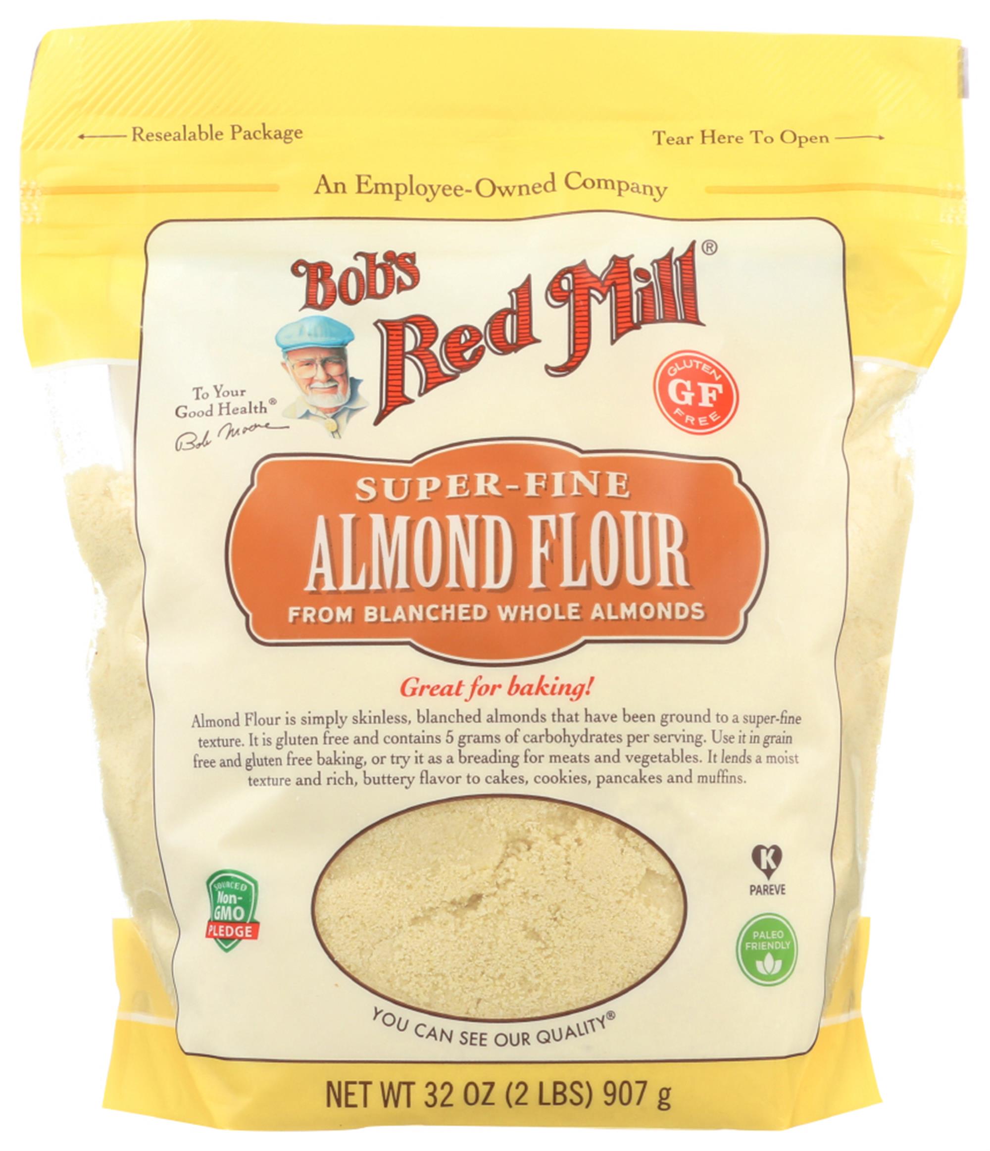 Bob's Red Mill Super Fine Almond Flour, 16 oz Resealable Bag