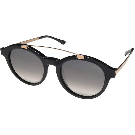 NEW BOB SDRUNK MATIAS WOMENS/LADIES DESIGNER FULL-RIM 100% UVA & UVB BLACK AUTHENTIC FAMOUS DESIGNER FRAME GREY LENSES 45-25-145 SUNGLASSES/SHADES