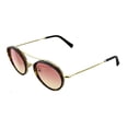 thumbnail image 1 of Bob Sdrunk GOLD/TORTOISE Icaro-102/02 Pink Orange Lens Sunglasses, 1 of 3