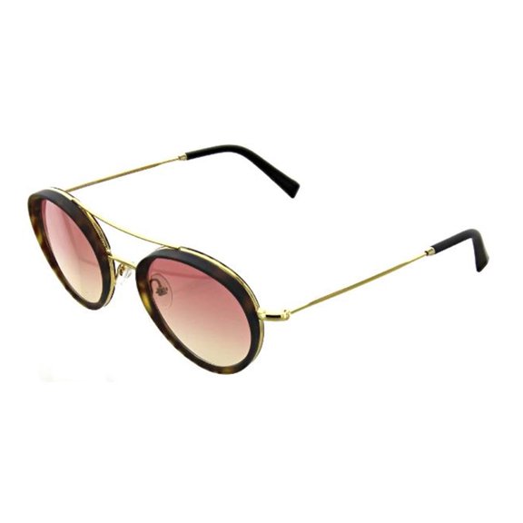 Bob Sdrunk GOLD/TORTOISE Icaro-102/02 Pink Orange Lens Sunglasses