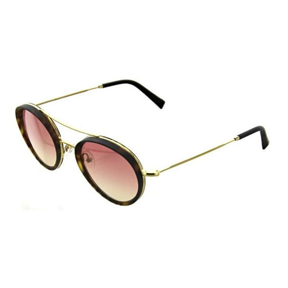 Bob Sdrunk GOLD/TORTOISE Icaro-102/02 Pink Orange Lens Sunglasses