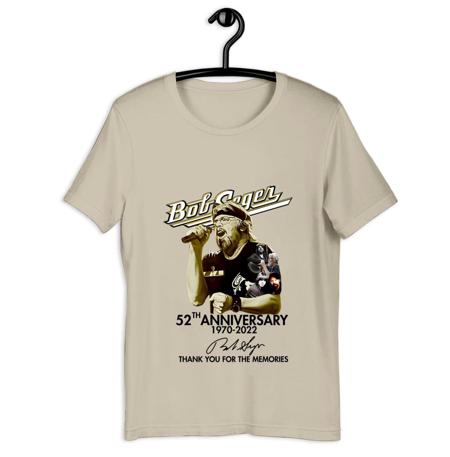 Bob Seger Anniversary Thank You Memories Shirt Bob Seger Shirt
