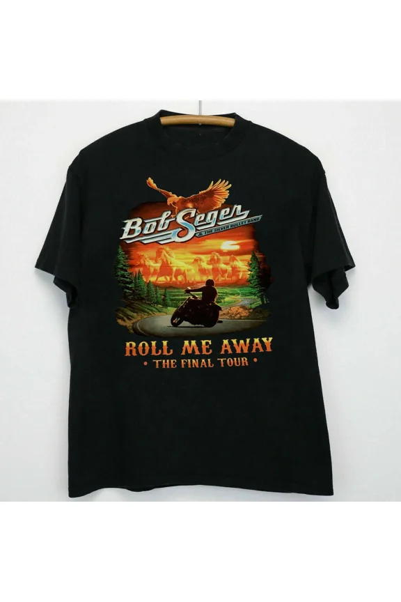 Bob Seger Final Tour Concert T-Shirt Rock Fan Gift