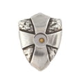 thumbnail image 1 of Bob Siemon Designs 198826 Pewter Pin - Mustard Seed Shield, 1 of 1