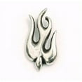 thumbnail image 1 of Bob Siemon Designs 198901 Lapel Pin - Flame Dove Pewter, 1 of 1