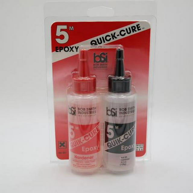 Bob Smith Ind Quik-cure 5min Epoxy - 4.5 ounce