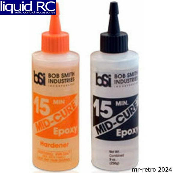Bob Smith Industries 204 Mid-Cure 15 Minute Epoxy 9 Oz.