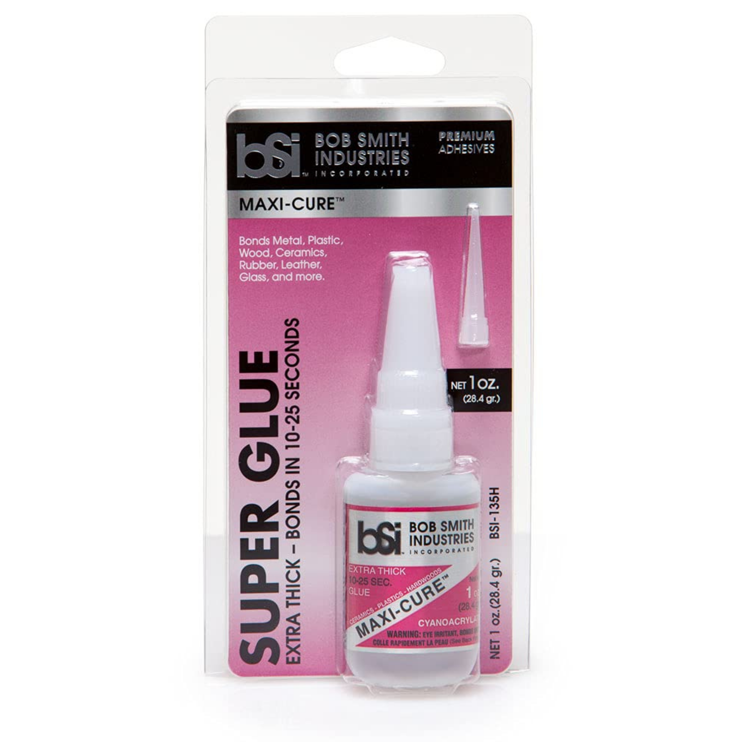 BSI Bob Smith Industries UN-CURE CA \"Super\" Glue Debonder 1 Oz LBR Model Parts