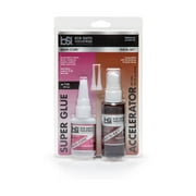 Bob Smith Industries Premium Adhesives Maxi-Cure & Insta-Set Epoxy Adhesive Combo Pack, 1 oz & 2 fl oz, 2 Pieces