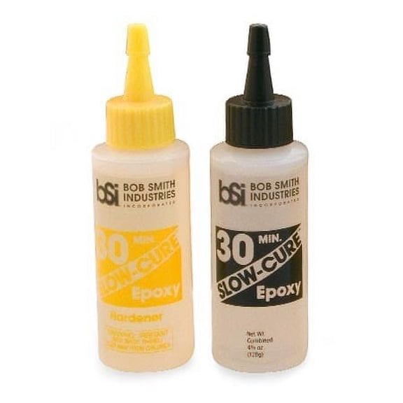 Bob Smith Industries Slow-Cure Pure Epoxy Adhesive, 4.5 oz