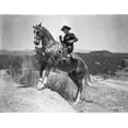 thumbnail image 1 of Bob Steele riding a horse Photo Print (8 x 10), 1 of 1