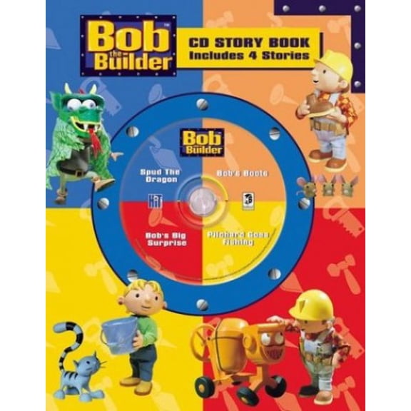Pre-Owned Bob The Builder Cd Story Book 4-In-1 (Bob the Builder Cd Story Book 4-In-1 Audio CD Read-Along) (Hardcover) 1741210828 9781741210828