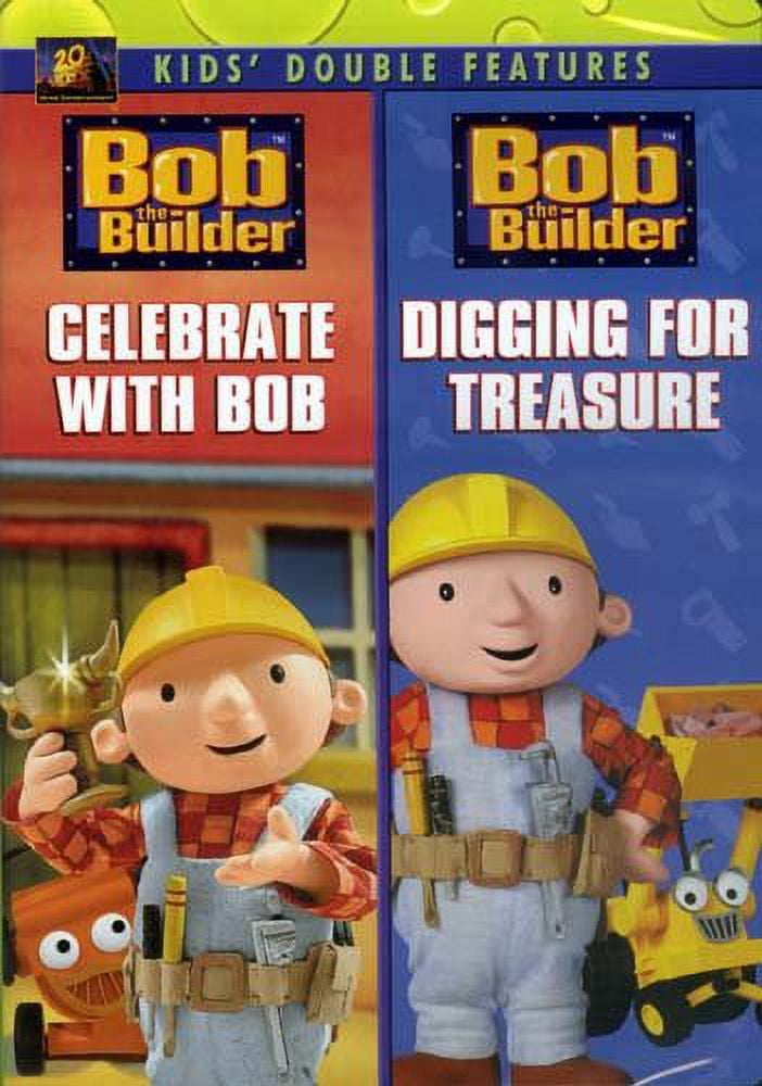 Bob The Builder Celebrate With Bob / Digging For Treasure (DVD, 2Disc