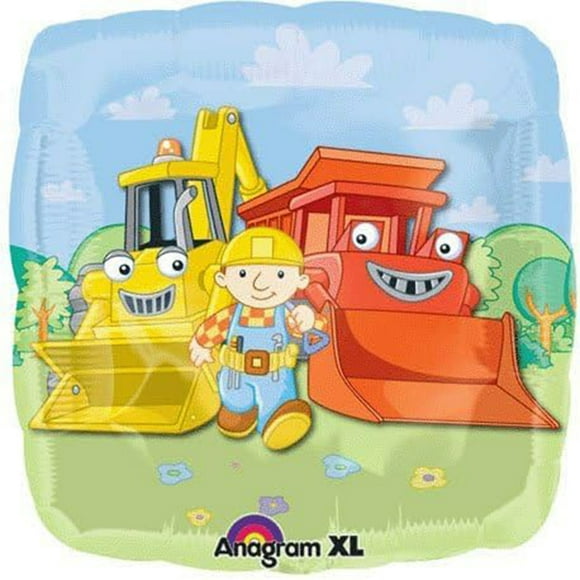 18 BOB the BUILDER and FRIENDS Balloon Party Supplies Decorations Foil Mylar Balloon