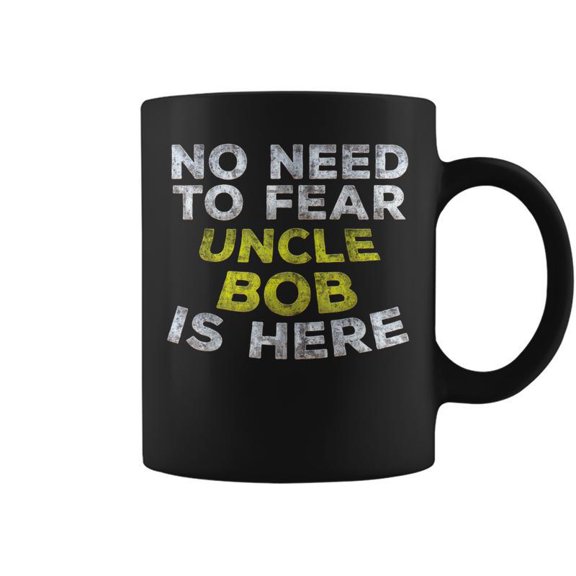 Bob Uncle Family Graphic Name Text Coffee Mugs
