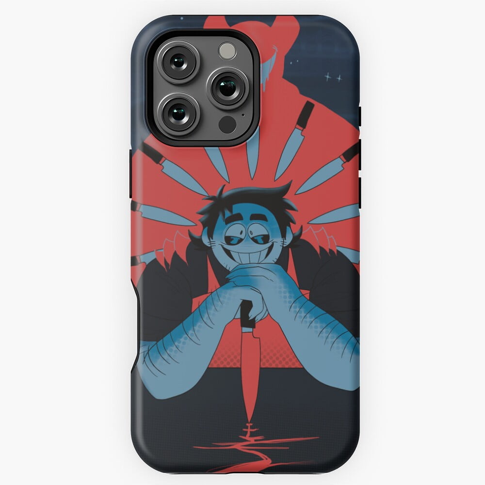 Bob Velseb With Knives Spooky Phone Case for iPhone 16 15 14 13 12 11