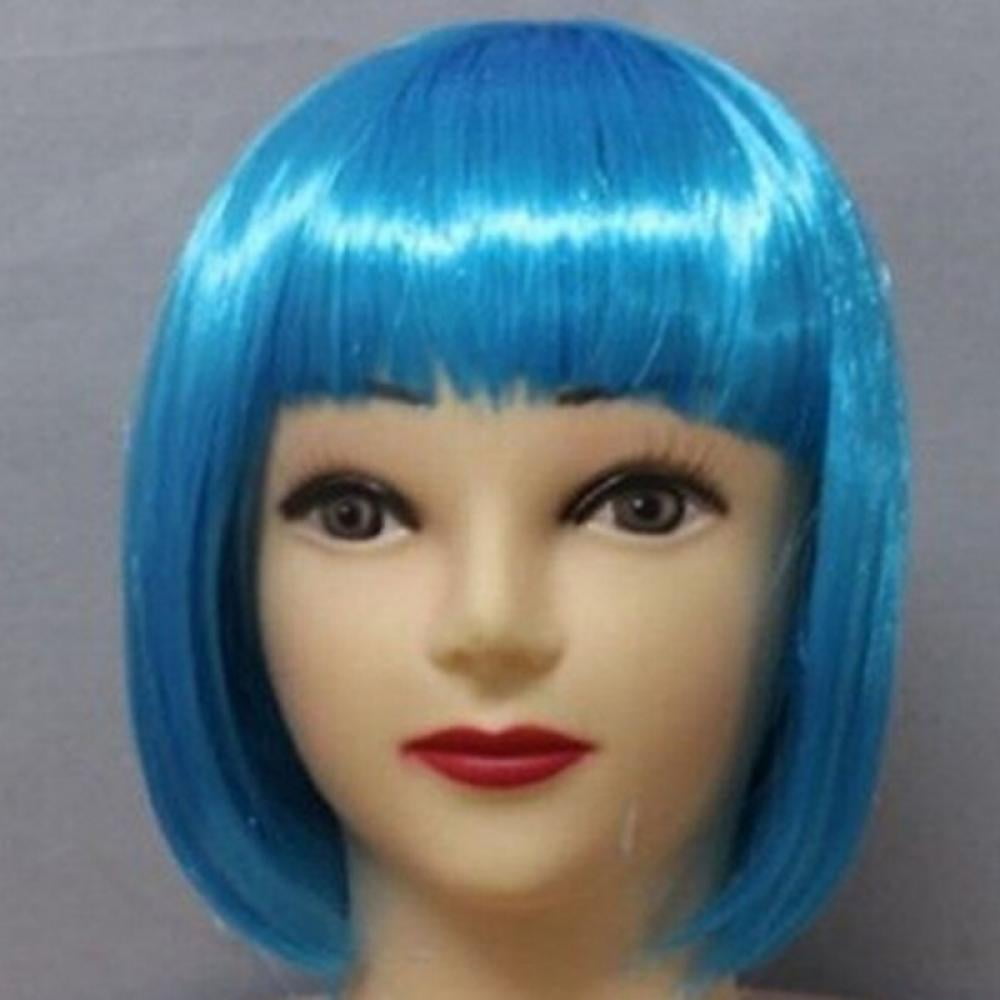 Bob Wigs for Women, 12" Short Hair Wig with Bangs, Natural Fashion