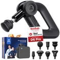 thumbnail image 1 of Bob and Brad D6 Pro Massager Gun Deep Tissue Percussion Electric Handheld for Athletes Pain Relief FSA HSA Eligible Gift Idea, 1 of 11