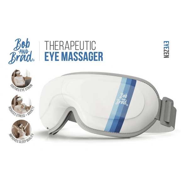 Bob and Brad Eye Massager with Heat,Smart Eye Mask for Migraine Reduce Dry Eyes Improve Sleep Idea Gifts