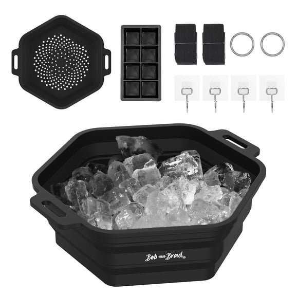 Bob and Brad Instant Ice Bath Tub with Cold Shower Attachment
