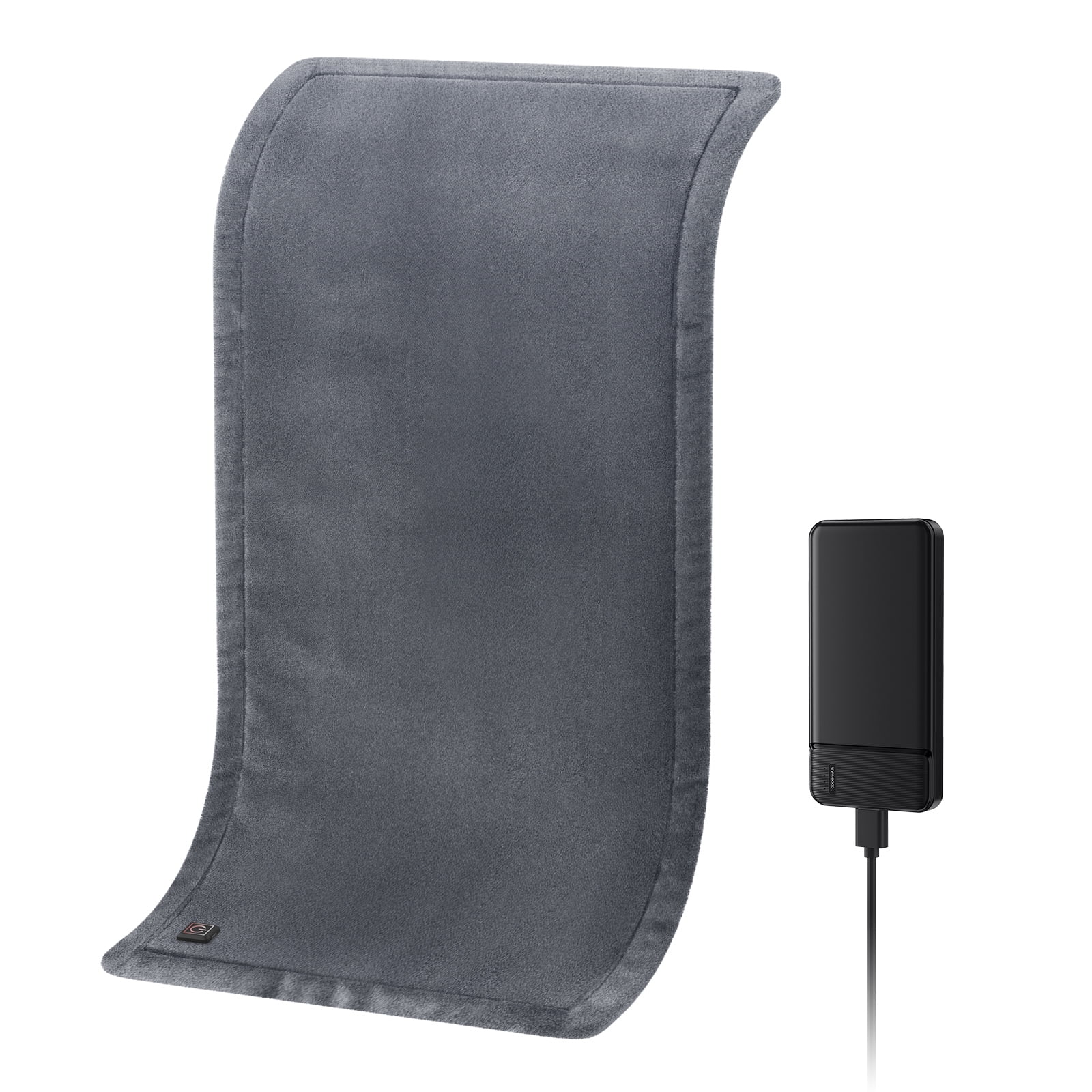 Bob and Brad Weighted Electric Heating Pad for Deep Muscle Pain, Joint Pain, and Spasms, 12"x24"