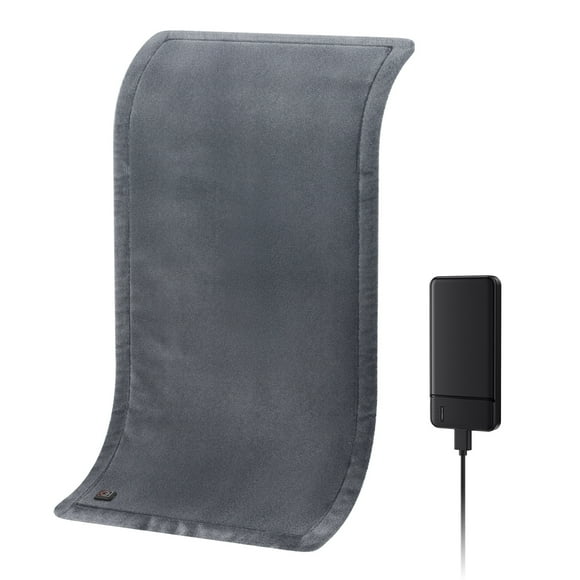 Bob and Brad Weighted Electric Heating Pad for Deep Muscle Pain, Joint Pain, and Spasms, 12"x24"