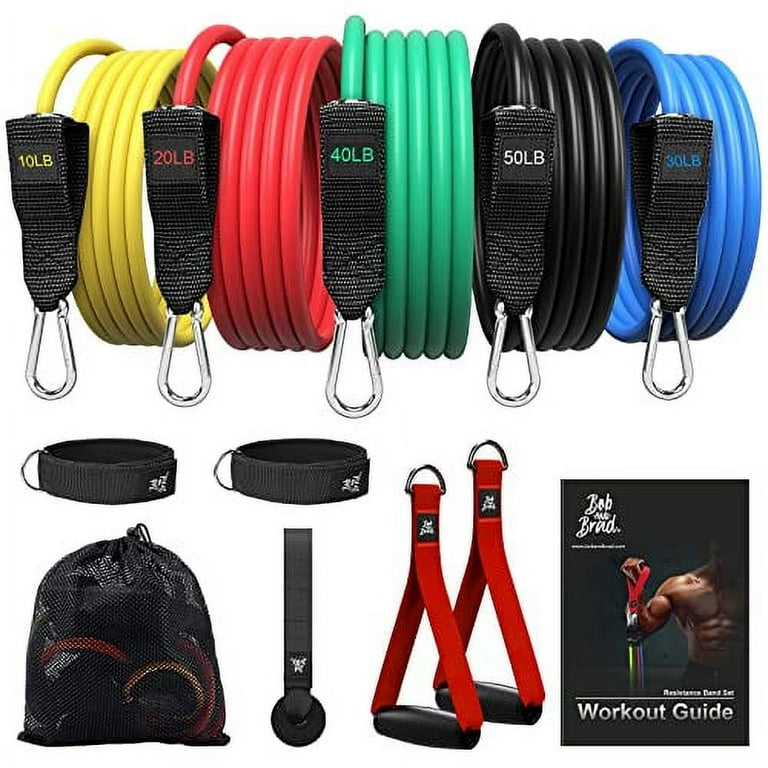 Bob and Brad Gym Kit Resistance Bands, Handles, Door Anchor