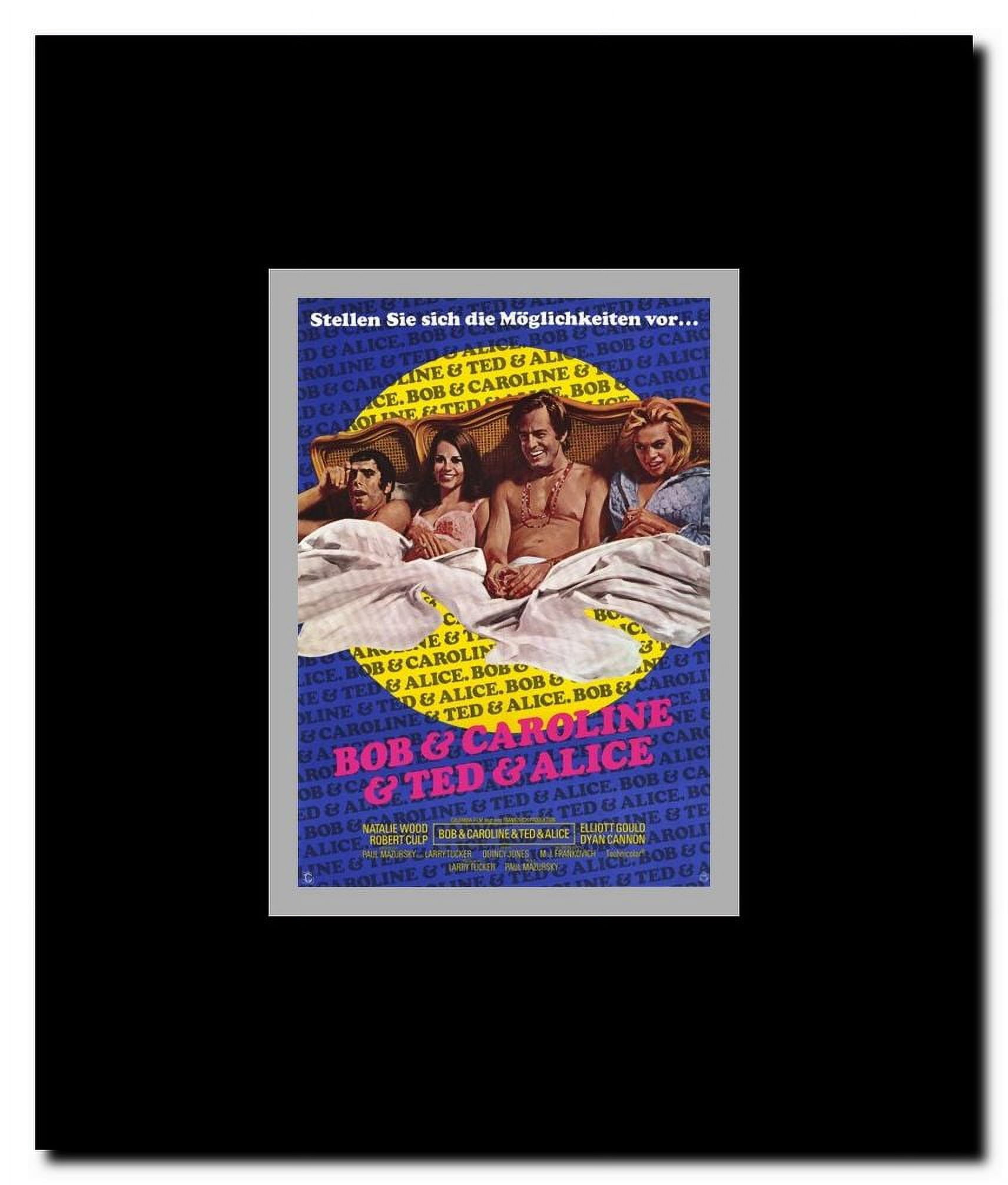 Bob and Carol and Ted and Alice Framed Movie Poster