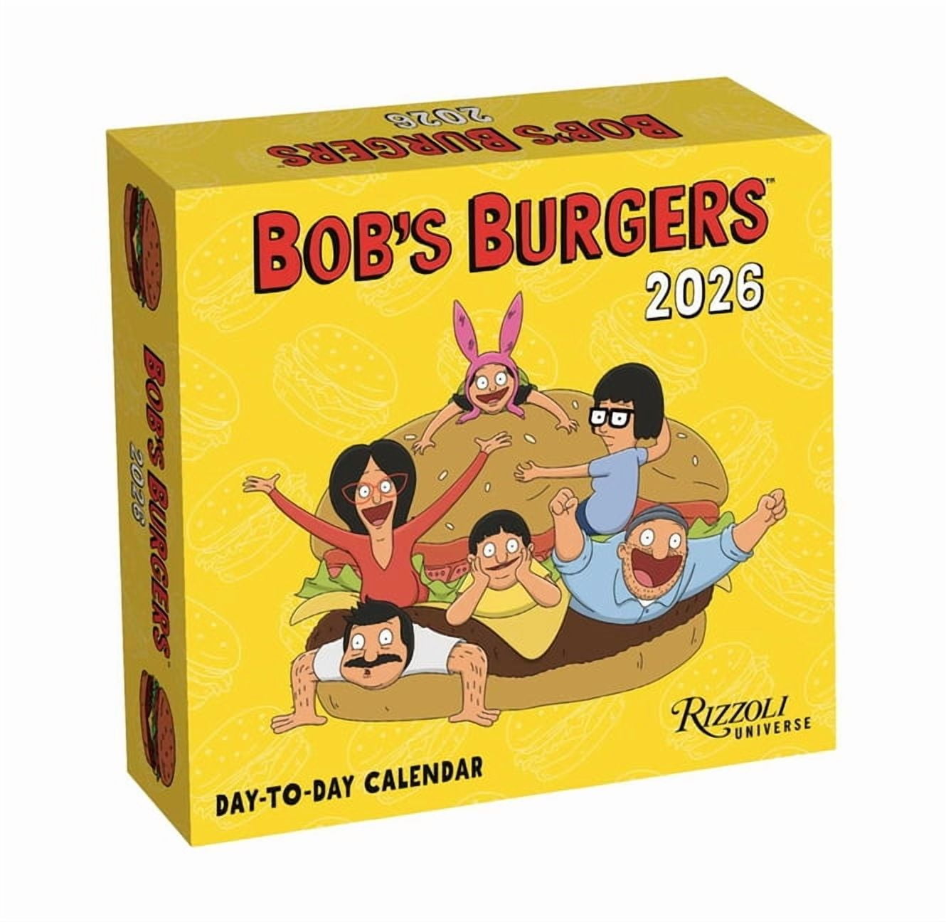 Bob's Burgers 2026 Day-To-Day Calendar, (Paperback)