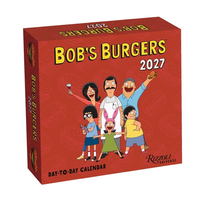 Bob's Burgers 2027 Day-To-Day Calendar, (Paperback)