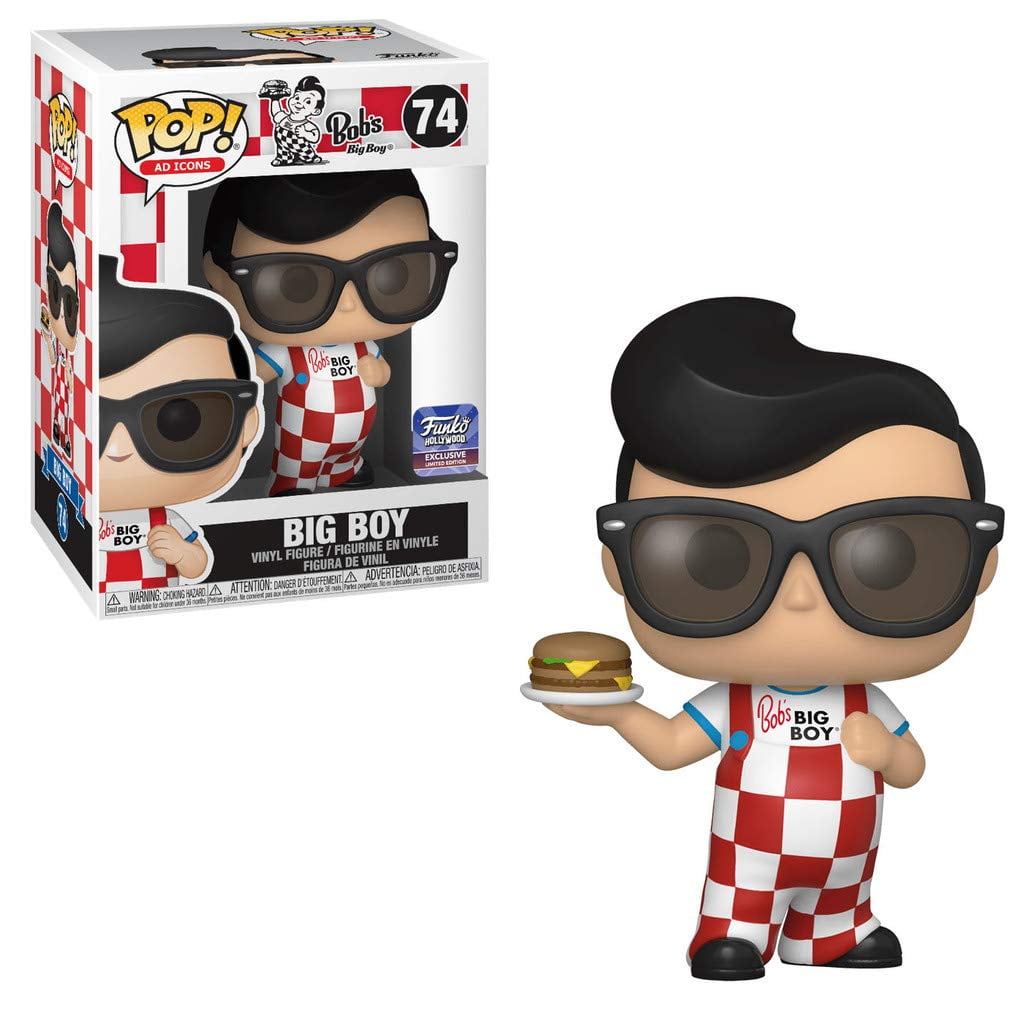 ●BIG BOY ENTERTAINMENT Funko POP! Ad Icons: Bob's Big Boy [with Glasses] #74