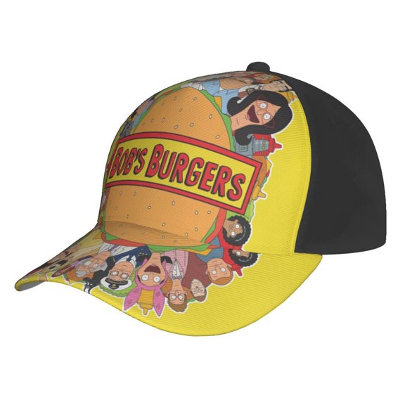 Bob's Burgers Anime Baseball Cap Hats Adjustable Snapback Caps Cool Dad Hat for Men Women Teens Best Gift