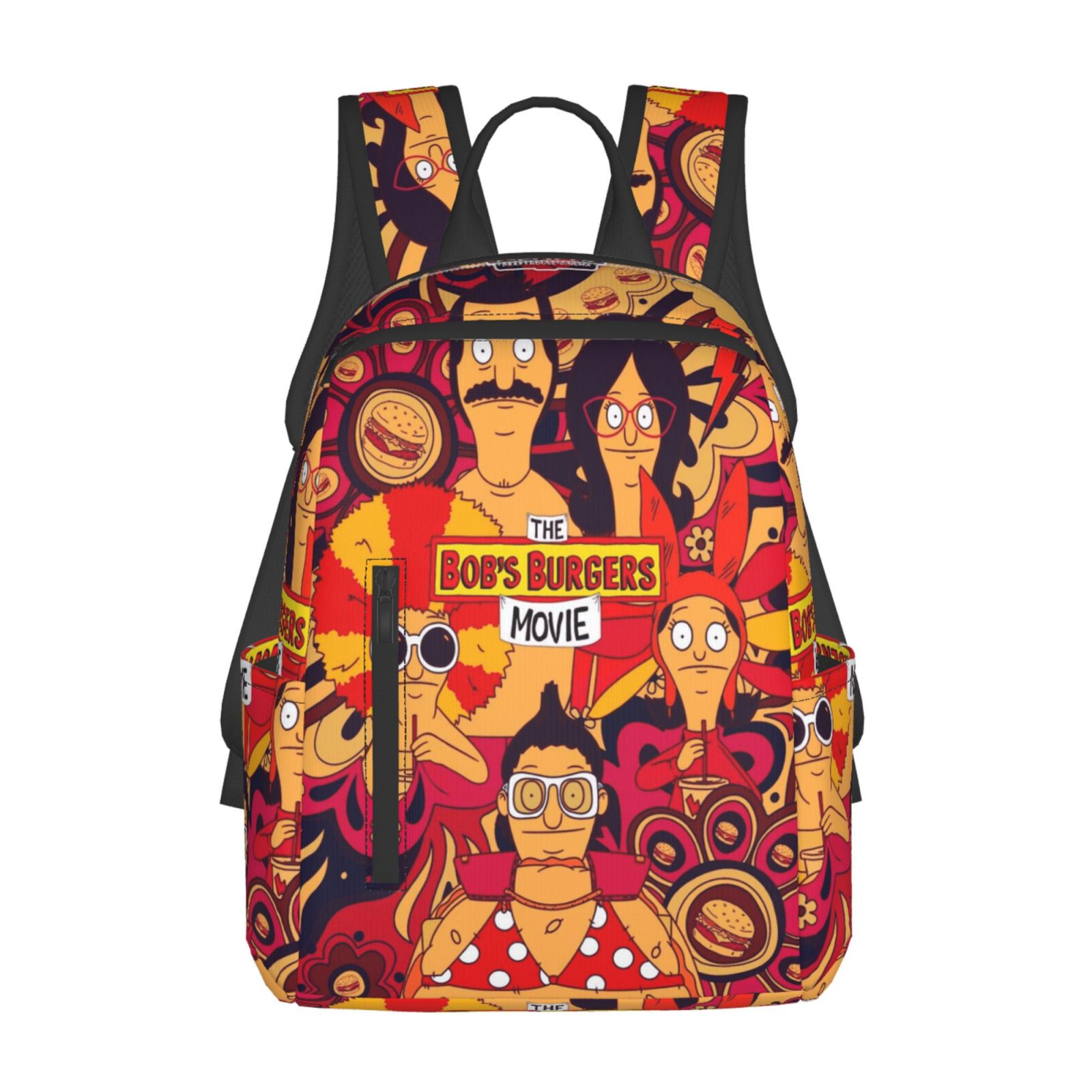 Bob's Burgers Backpacks Bookbag Casual Daypack Backpacks for Travel ...