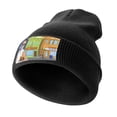 thumbnail image 1 of Bob's Burgers Beanies Hats for Men Women Winter Warm Knit Hat, Beanies Cuffed Plain Skull Caps, 1 of 8
