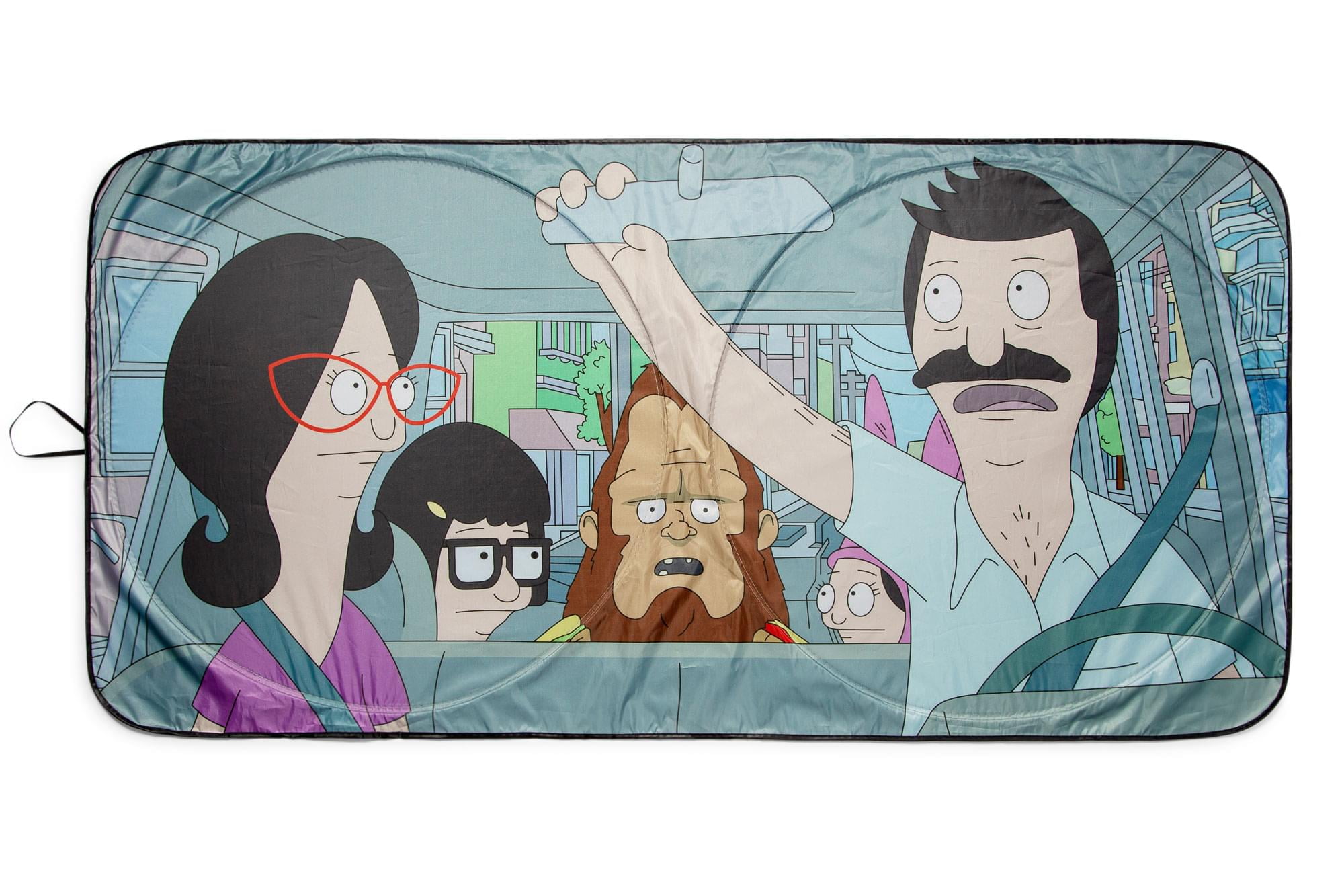 Bob's Burgers Belcher Family Sunshade for Car Windshield 64 x 32 Inches
