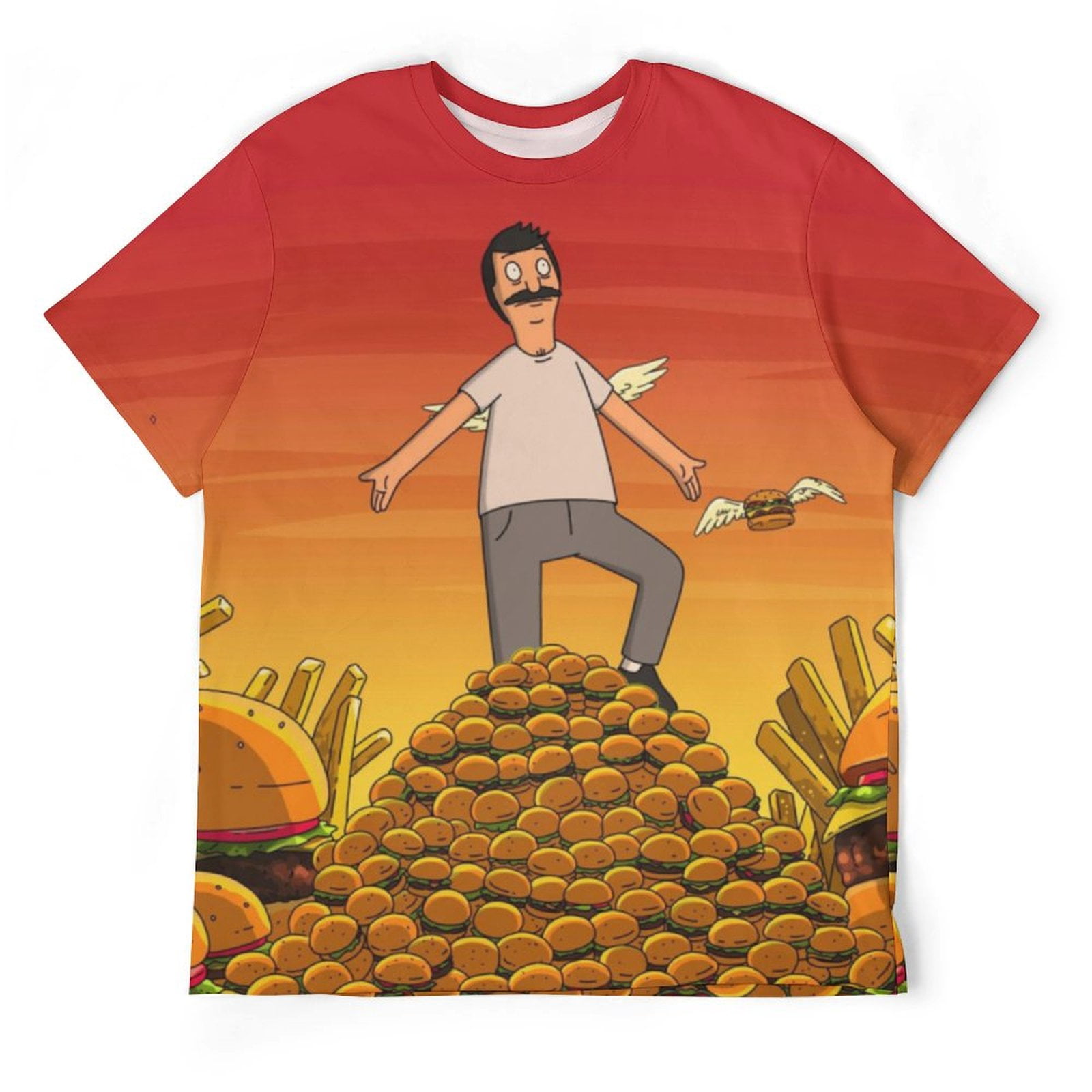 "You're All Terrible" Bob's Burgers Cartoon T-Shirt - Bob Belcher Quote Tee - View #10