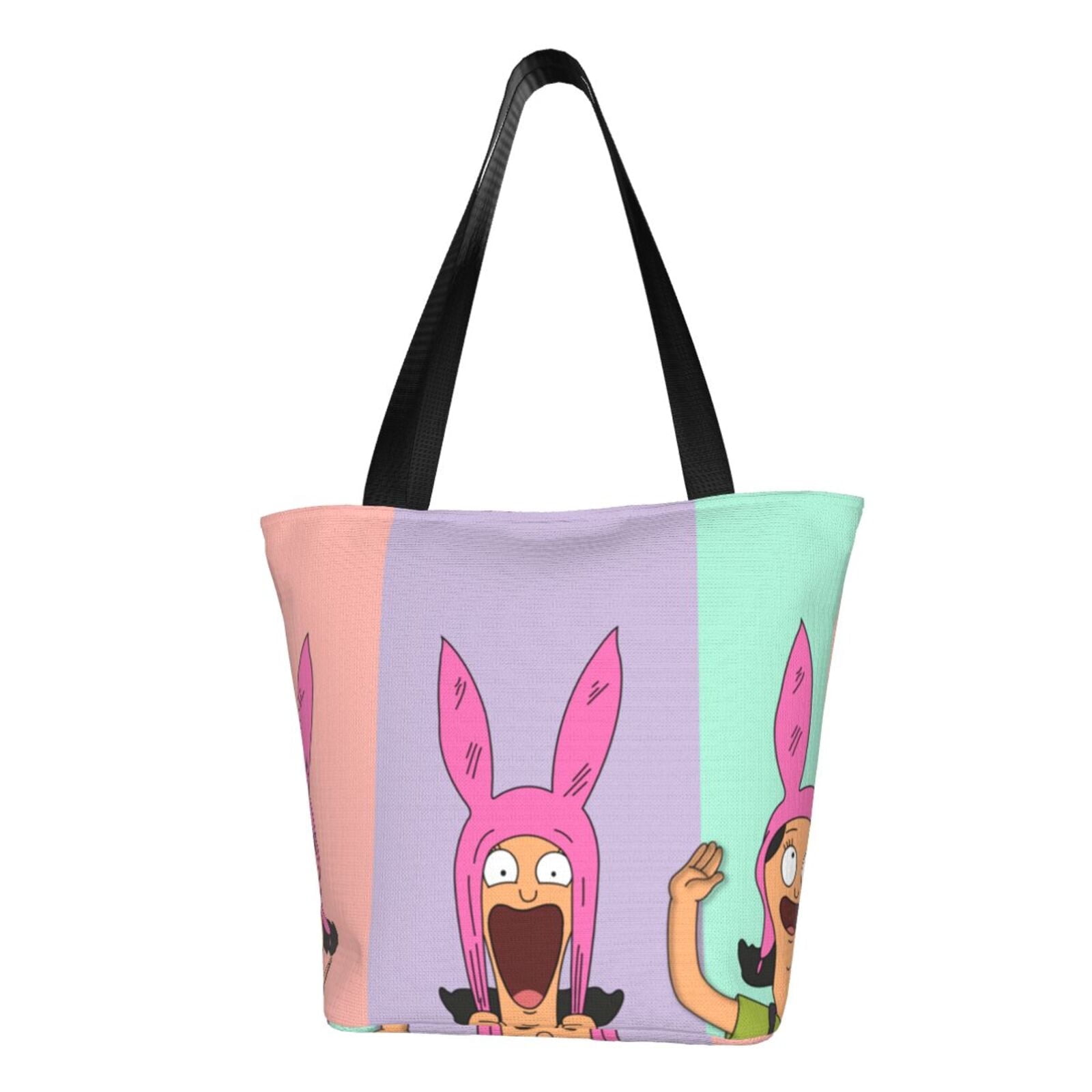 Bob's Burgers Belcher Louise Women's Tote Bag Large Capacity Shoulder Handbag For Travel Beach Shopping Business Work School