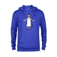 thumbnail image 1 of Bob’s Burgers Bob Belcher Hug - Pullover Hoodie for Adults - Customized-Royal Heather, 1 of 5