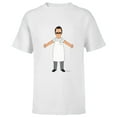 thumbnail image 1 of Bob’s Burgers Bob Belcher Hug - Short Sleeve T-Shirt for Kids - Customized-White, 1 of 5