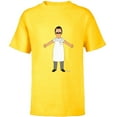 thumbnail image 1 of Bob’s Burgers Bob Belcher Hug - Short Sleeve T-Shirt for Kids - Customized-Yellow, 1 of 5