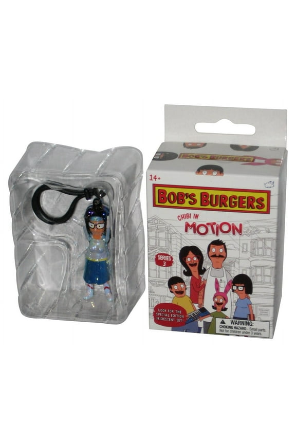 Bob's Burgers Chibi In Motion Metallic Variant Super Tina Figure Keychain