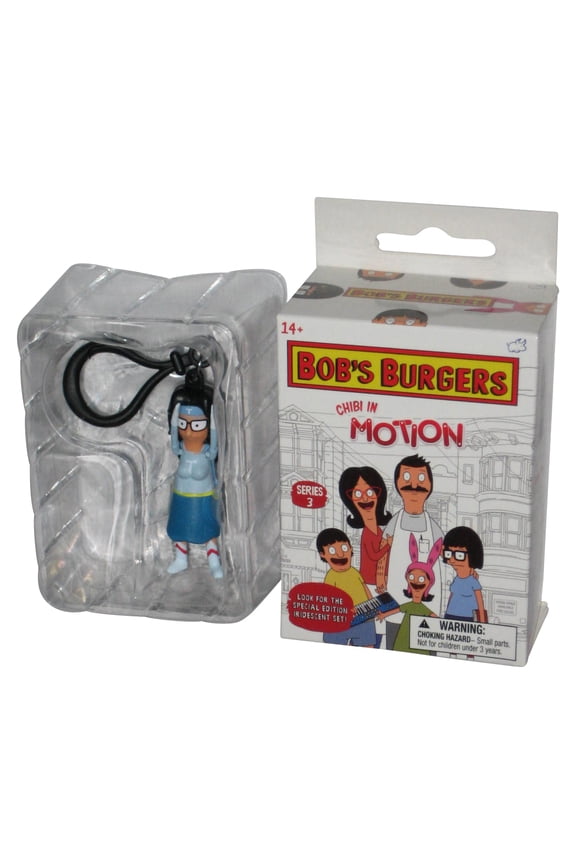 Bob's Burgers Chibi In Motion Super Tina Figure Keychain