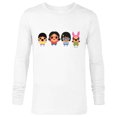 thumbnail image 1 of Bob’s Burgers Chibi Kawaii Linda Gene Tina and Louise - Long Sleeve T-Shirt for Men - Customized-White, 1 of 5