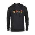 thumbnail image 1 of Bob’s Burgers Chibi Kawaii Linda Gene Tina and Louise - Pullover Hoodie for Adults - Customized-Black, 1 of 5